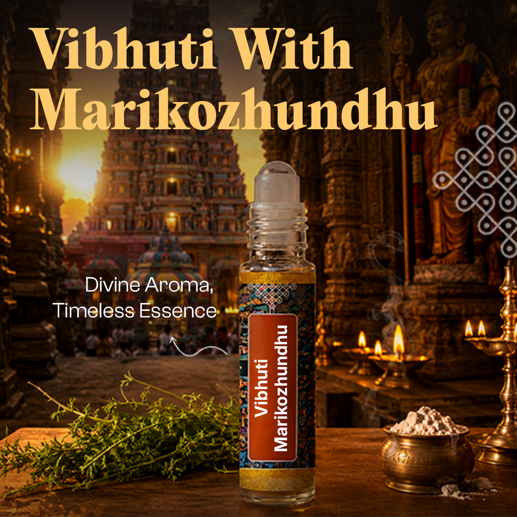 Vibhuti with Marikolunthu